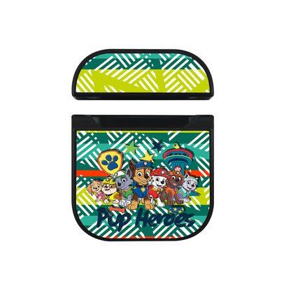 Paw Patrol The Pup Heroes Apple AirPods Case-AirPod Case-Black-Altracase
