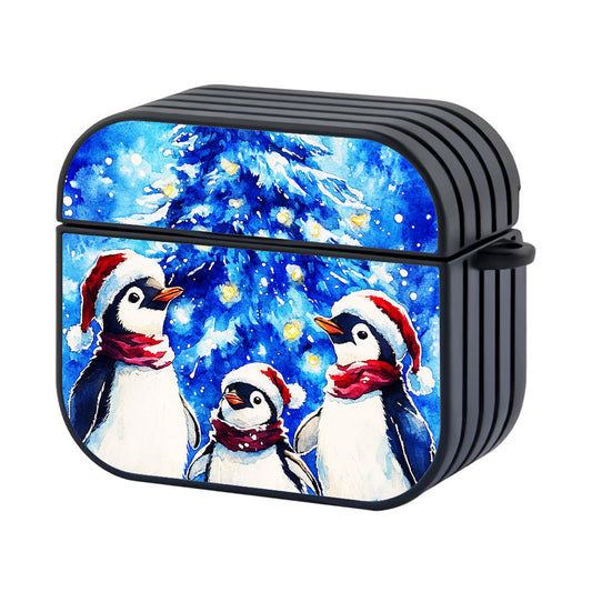 Penguin Family at Christmas Apple AirPods 4 Case - Altracase
