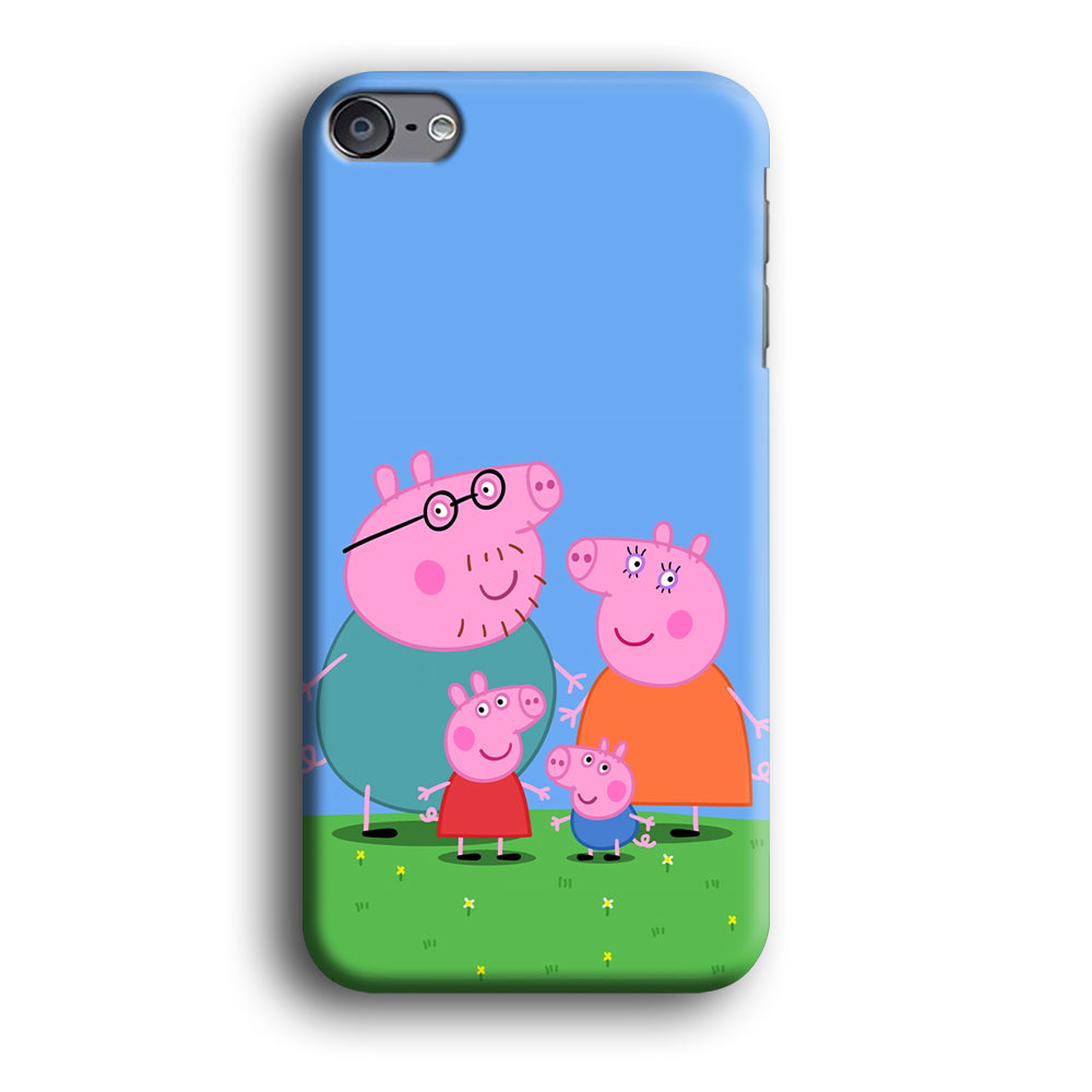 Peppa Pig Family Cartoon iPod Touch 6 Case