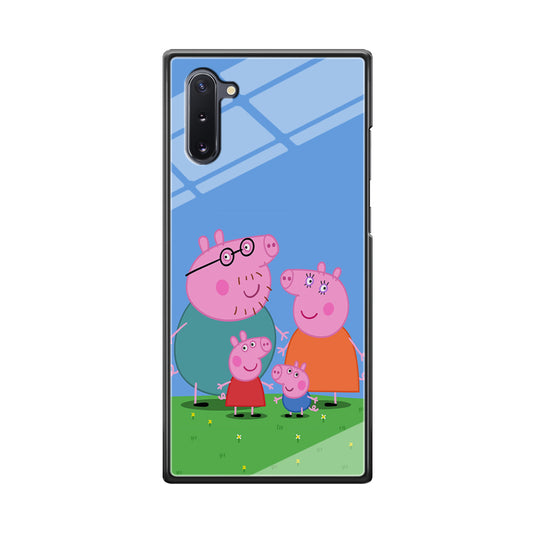 Peppa Pig Family Cartoon Samsung Galaxy Note 10 Case