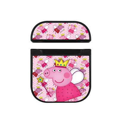 Peppa Pig Fly High like Fairy Apple AirPods Case-AirPod Case-Black-Altracase