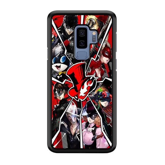 Persona 5 Logo Samsung Galaxy S9 Plus Case