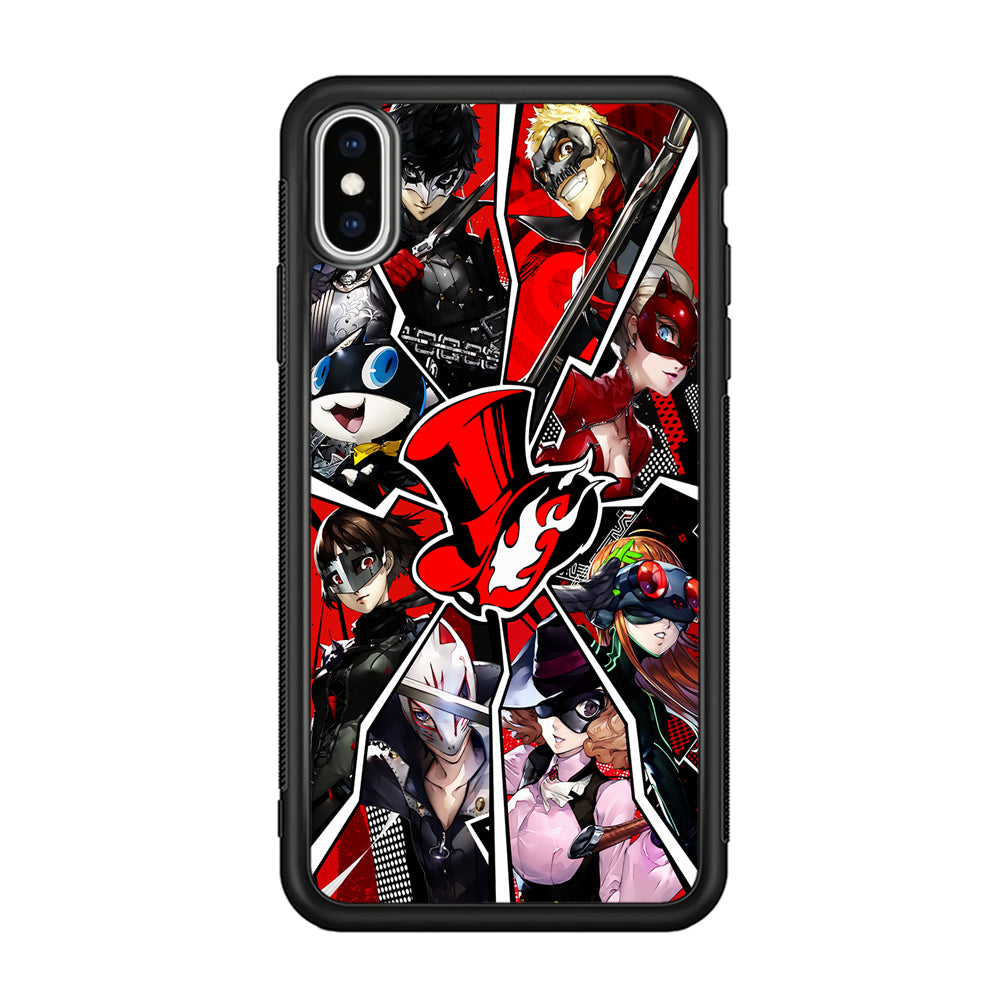 Persona 5 Logo iPhone Xs Case