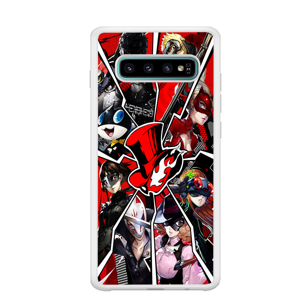 Persona 5 Logo Samsung Galaxy S10 Case
