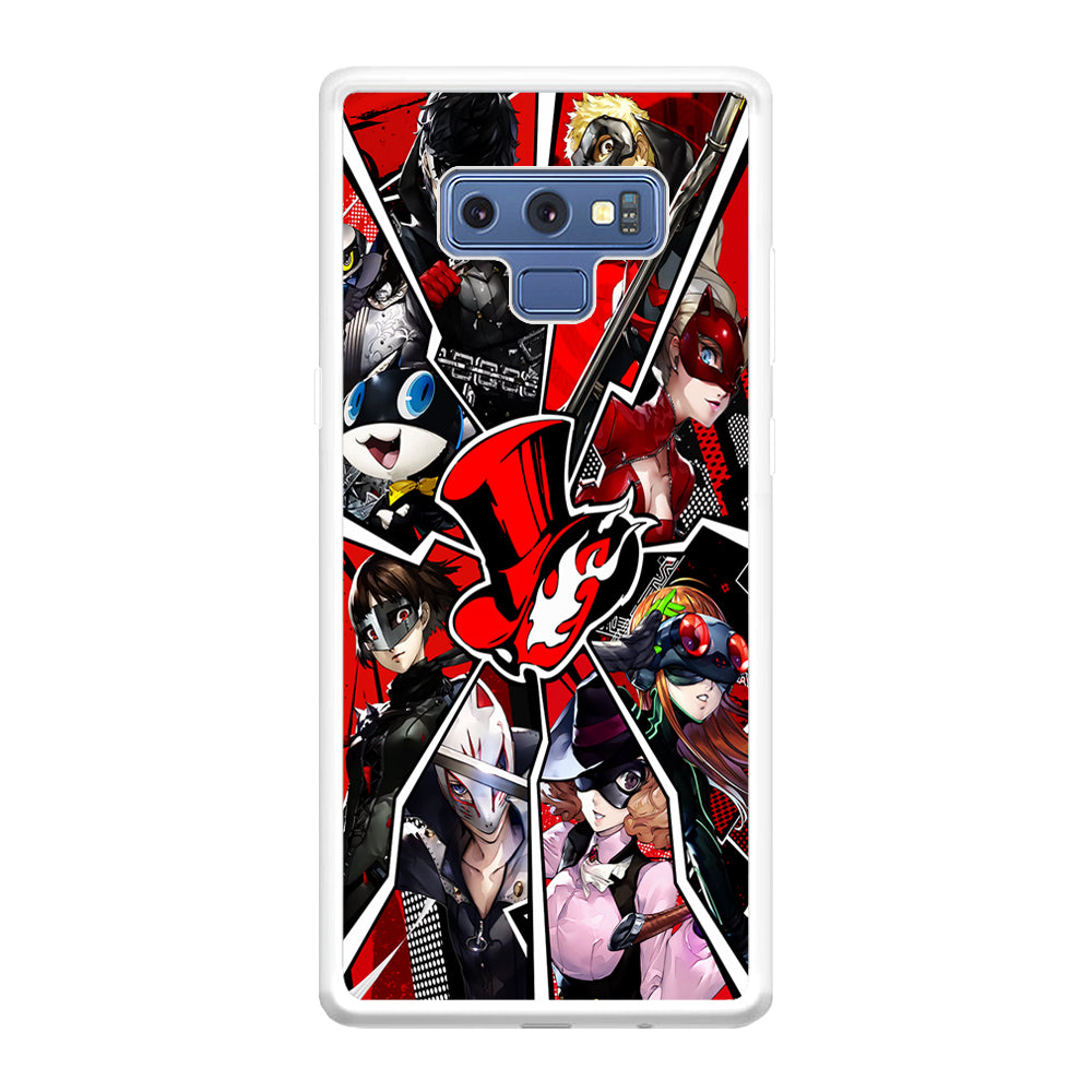 Persona 5 Logo Samsung Galaxy Note 9 Case