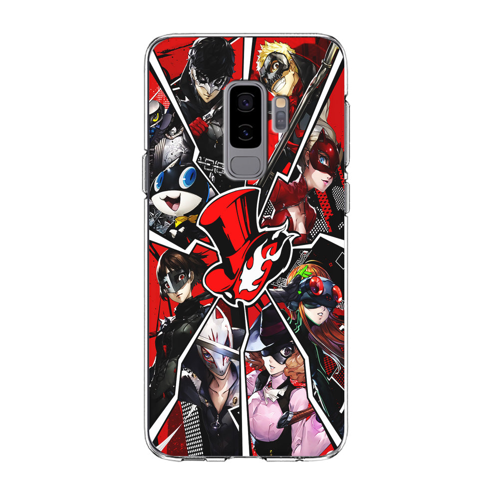 Persona 5 Logo Samsung Galaxy S9 Plus Case
