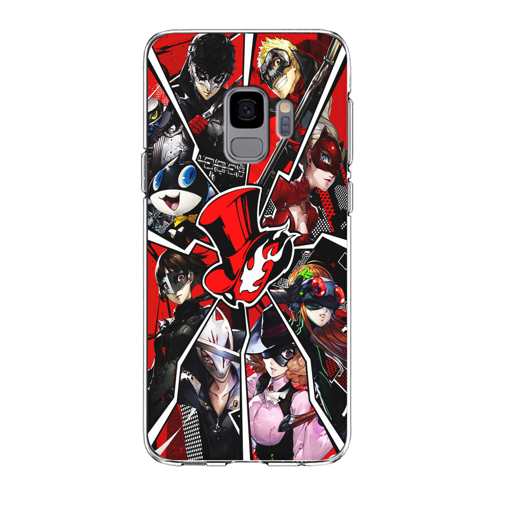 Persona 5 Logo Samsung Galaxy S9 Case