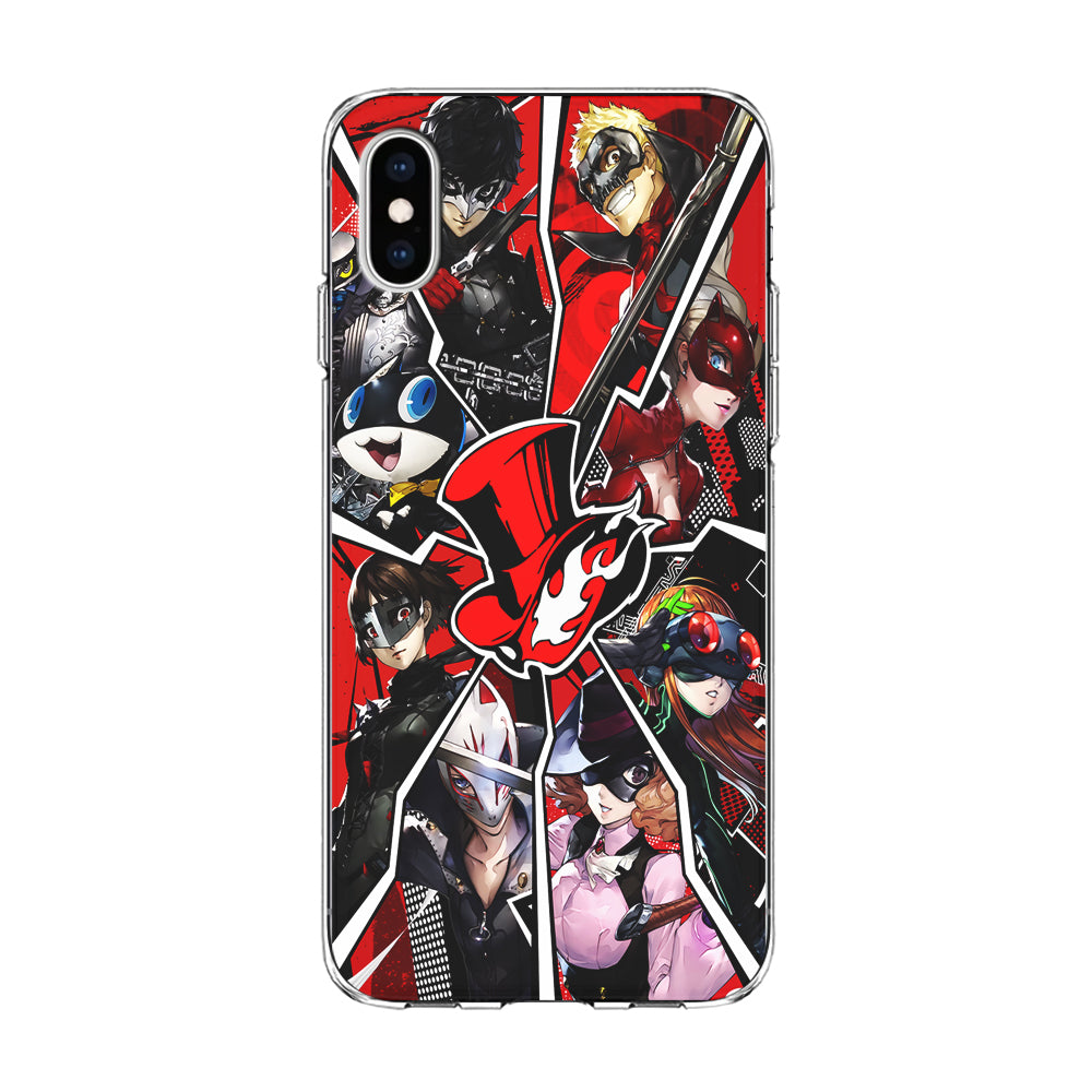 Persona 5 Logo iPhone X Case