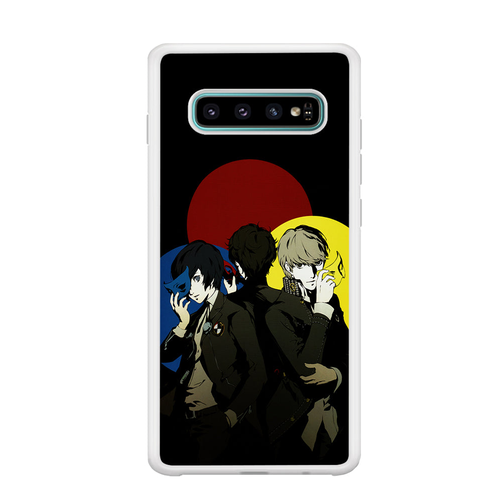 Persona 5 Party Mask Samsung Galaxy S10 Case