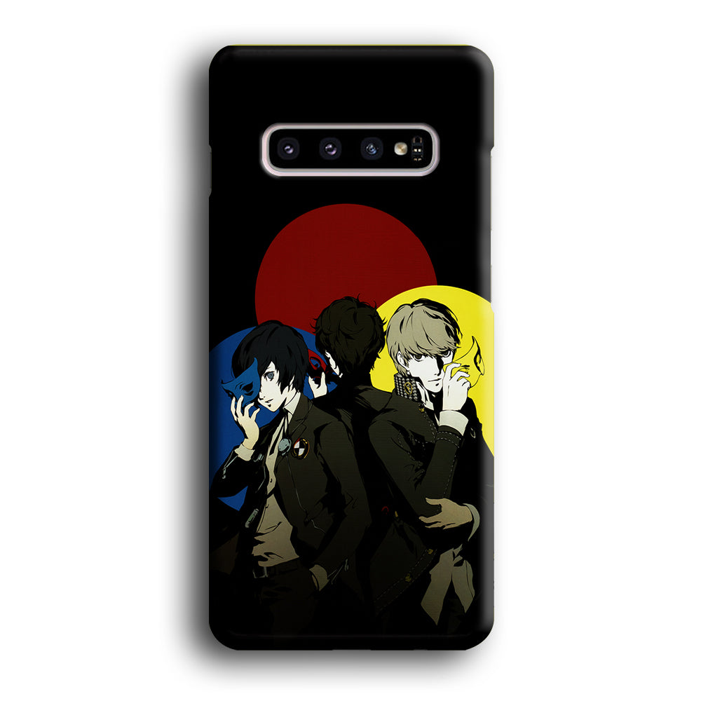 Persona 5 Party Mask Samsung Galaxy S10 Plus Case