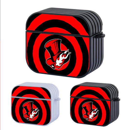 Persona 5 Phantom Thieves Logo Hard Plastic Case Cover For Apple Airpods 3