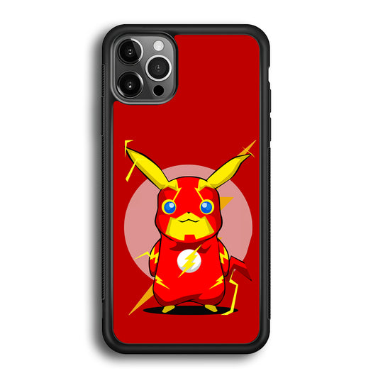 Pikachu in The Flash's Costume iPhone 12 Pro Case