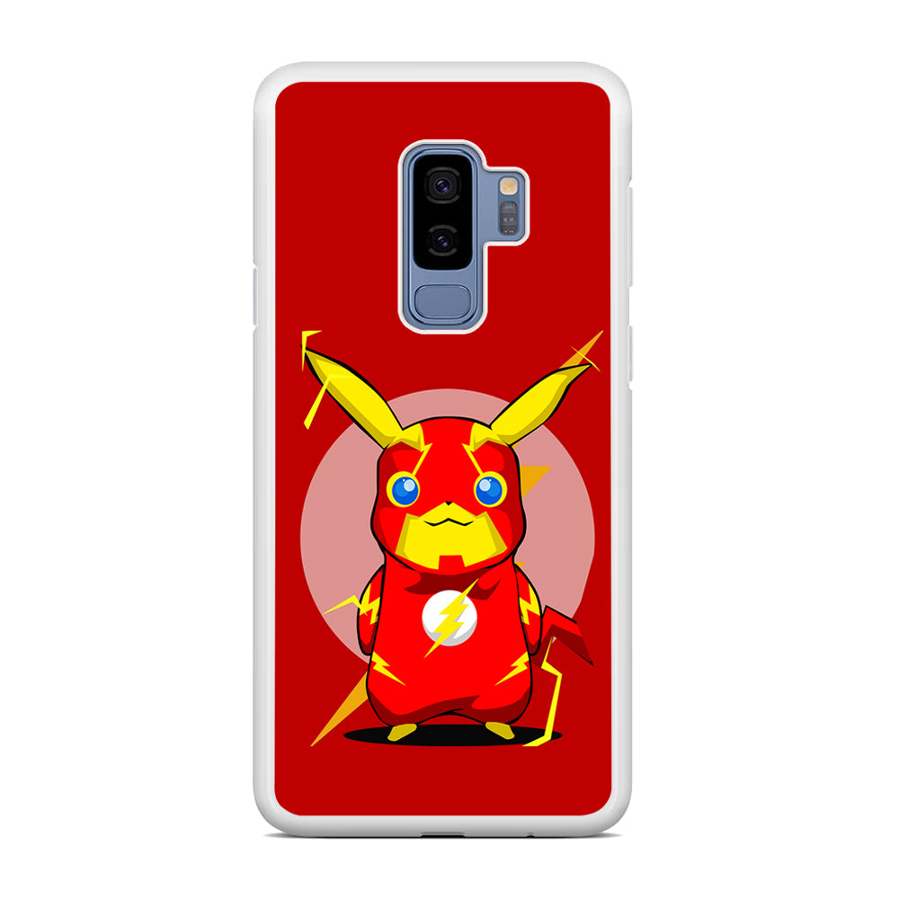Pikachu in The Flash's Costume Samsung Galaxy S9 Plus Case