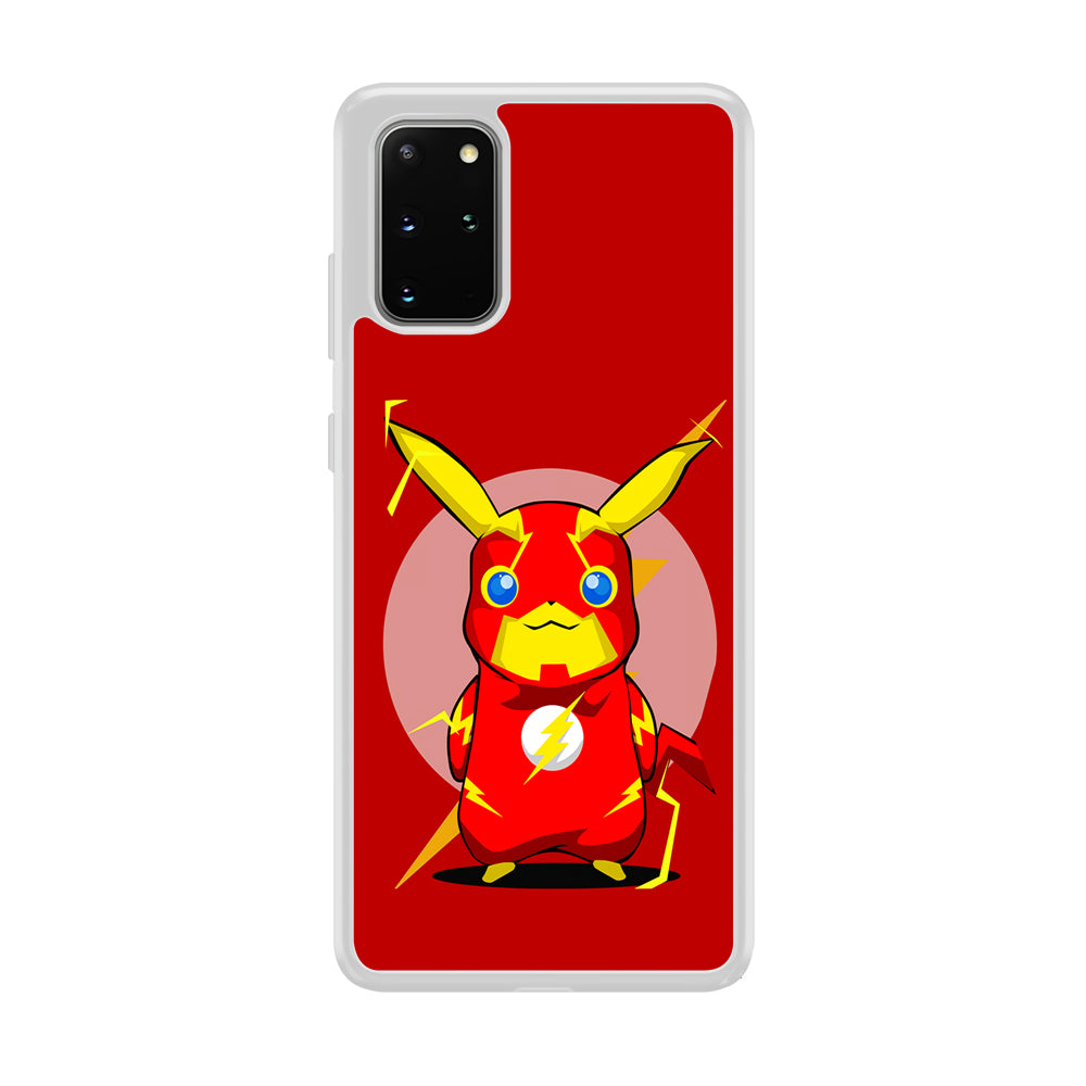 Pikachu in The Flash's Costume Samsung Galaxy S20 Plus Case