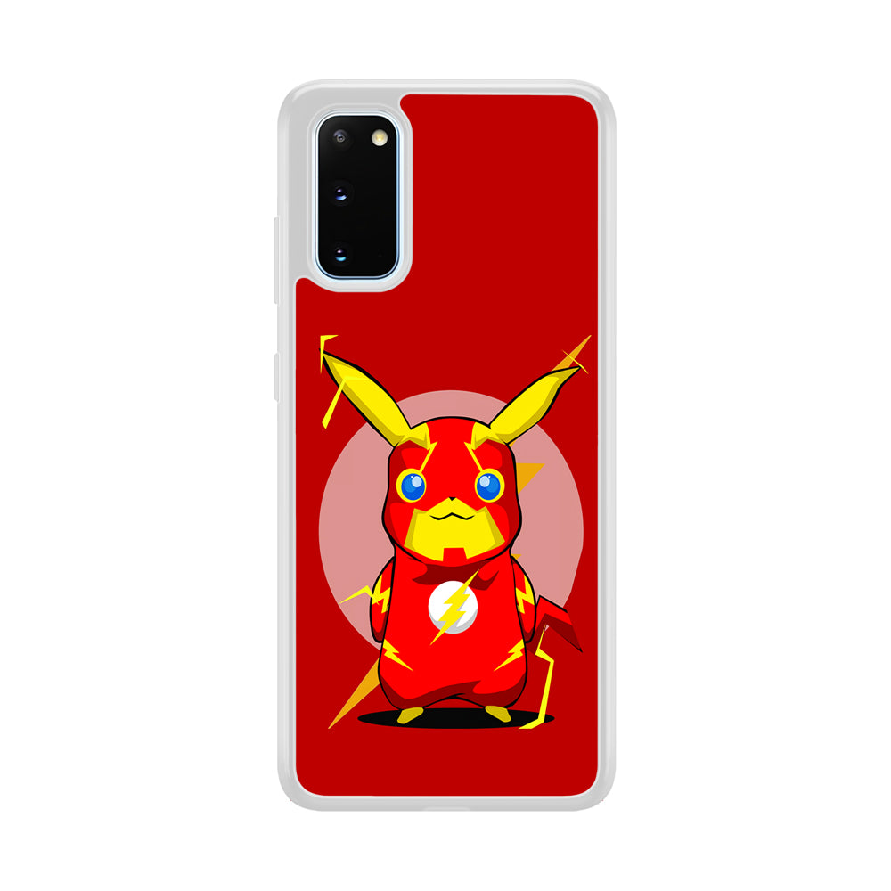 Pikachu in The Flash's Costume Samsung Galaxy S20 Case