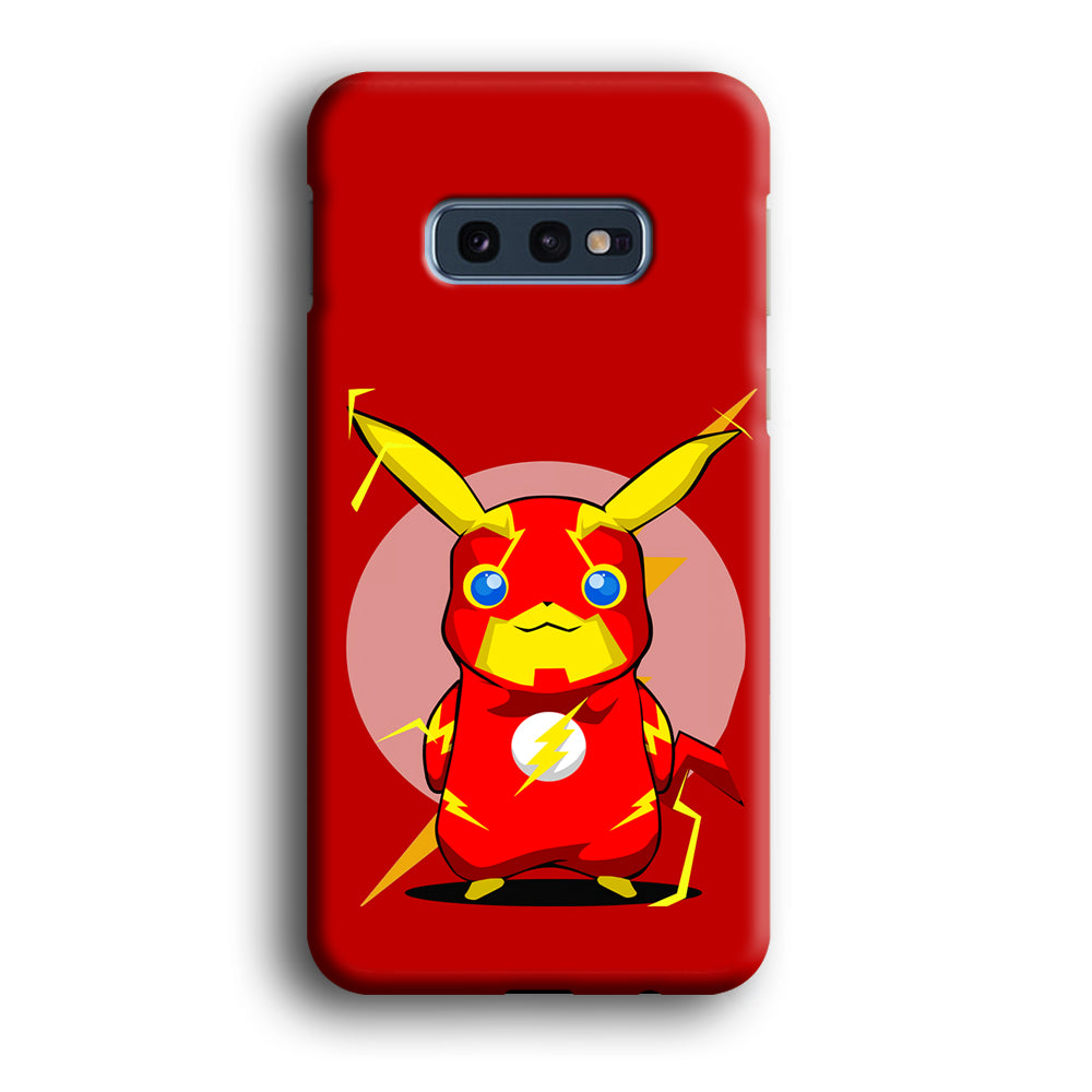 Pikachu in The Flash's Costume Samsung Galaxy S10E Case