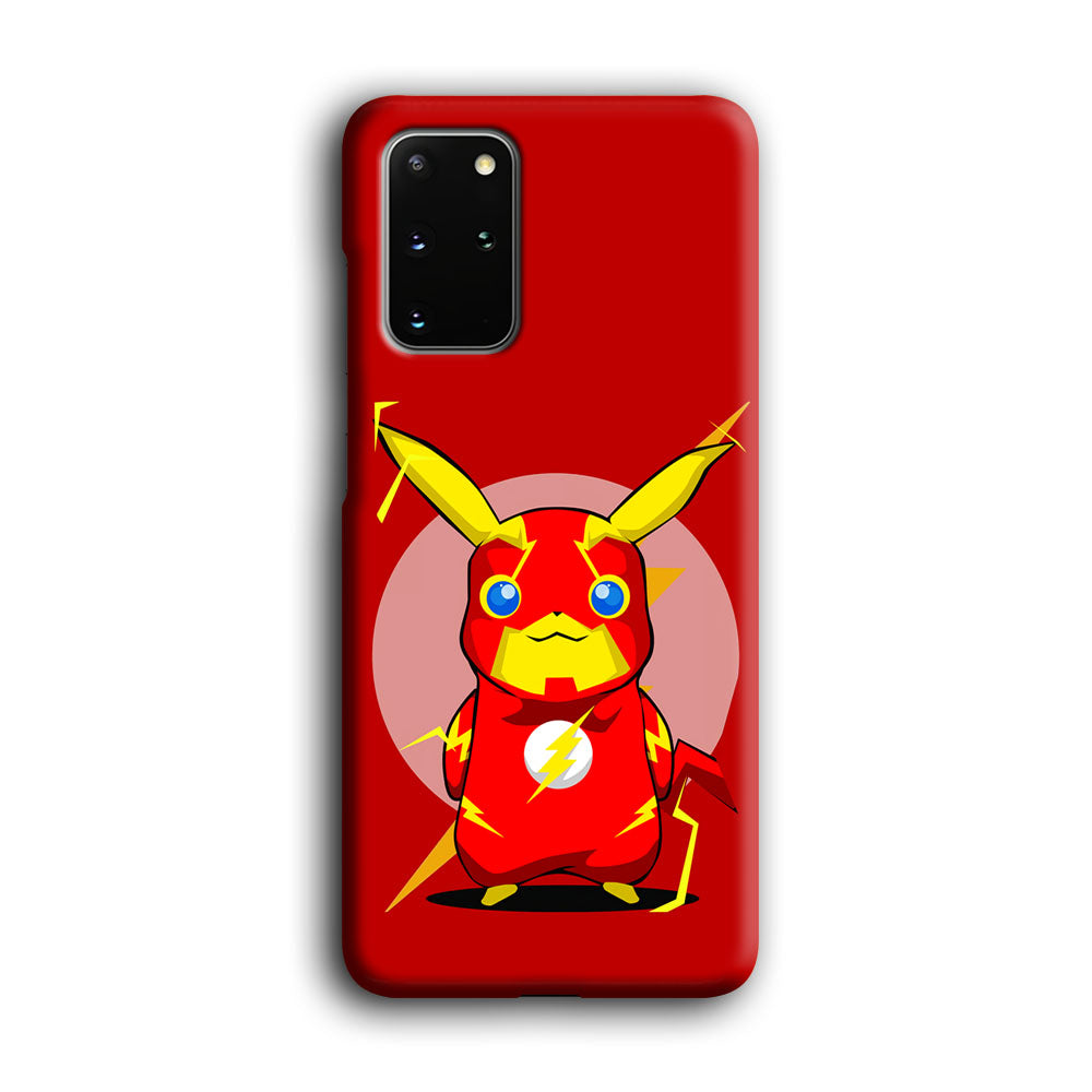 Pikachu in The Flash's Costume Samsung Galaxy S20 Plus Case