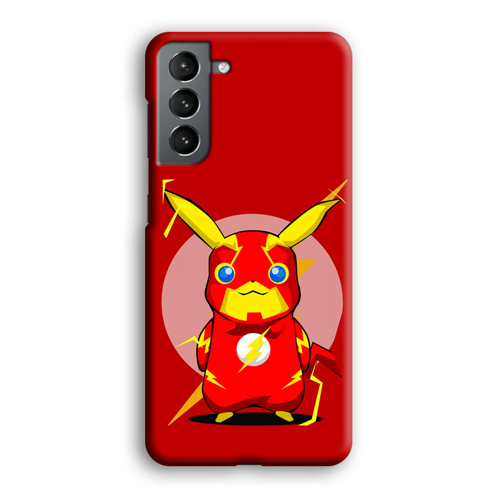 Pikachu in The Flash's Costume Samsung Galaxy S22 Case