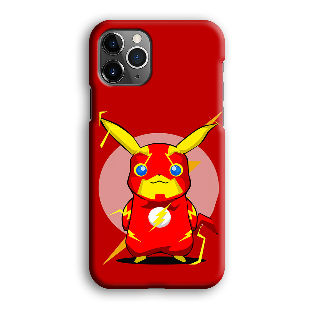 Pikachu in The Flash's Costume iPhone 12 Pro Case