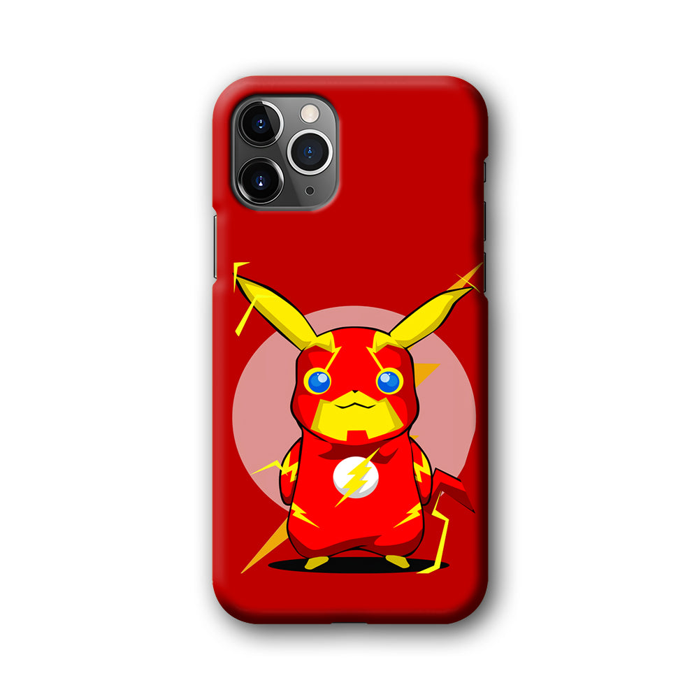 Pikachu in The Flash's Costume iPhone 11 Pro Max Case