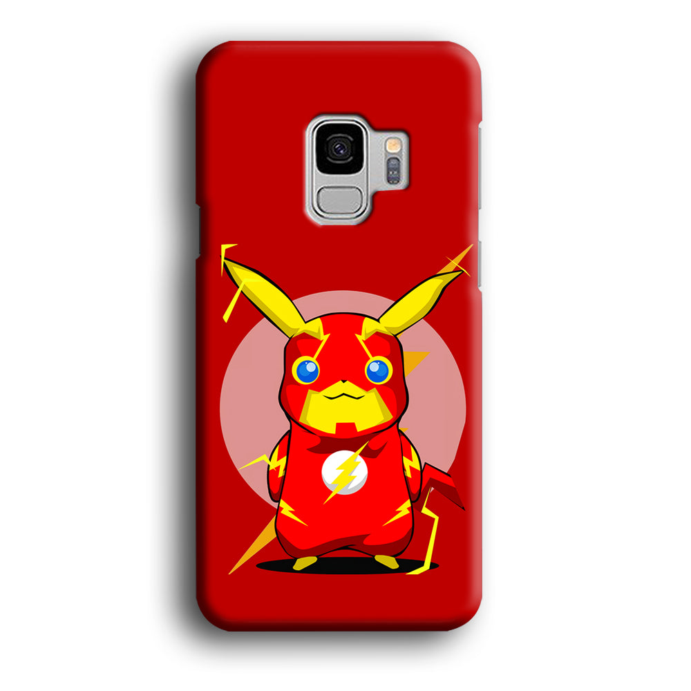 Pikachu in The Flash's Costume Samsung Galaxy S9 Case