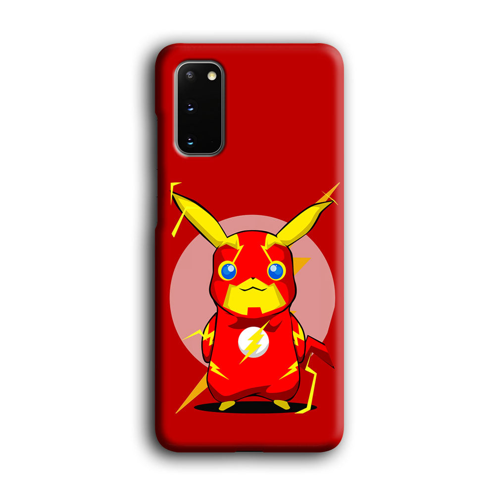 Pikachu in The Flash's Costume Samsung Galaxy S20 Case