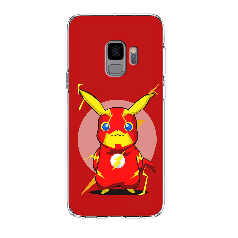 Pikachu in The Flash's Costume Samsung Galaxy S9 Case