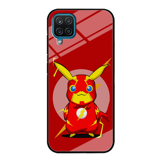 Pikachu in The Flash's Costume Samsung Galaxy A12 Case