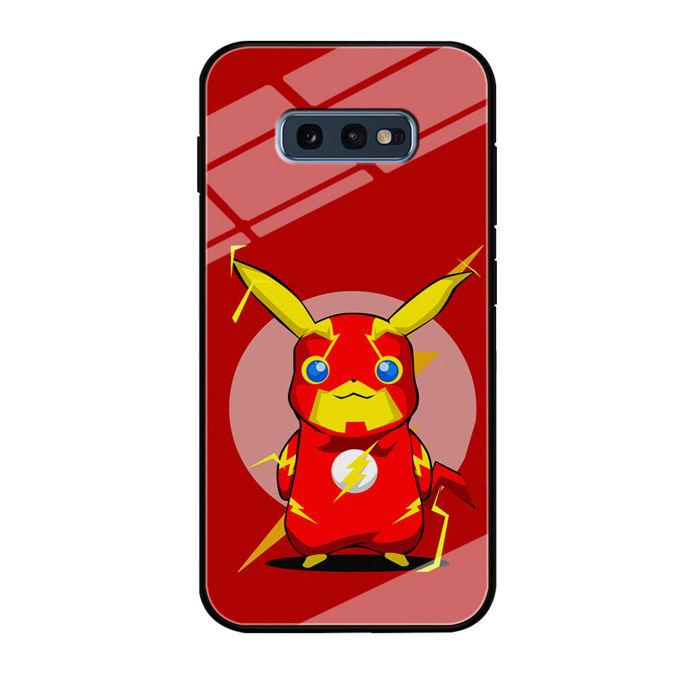 Pikachu in The Flash's Costume Samsung Galaxy S10E Case