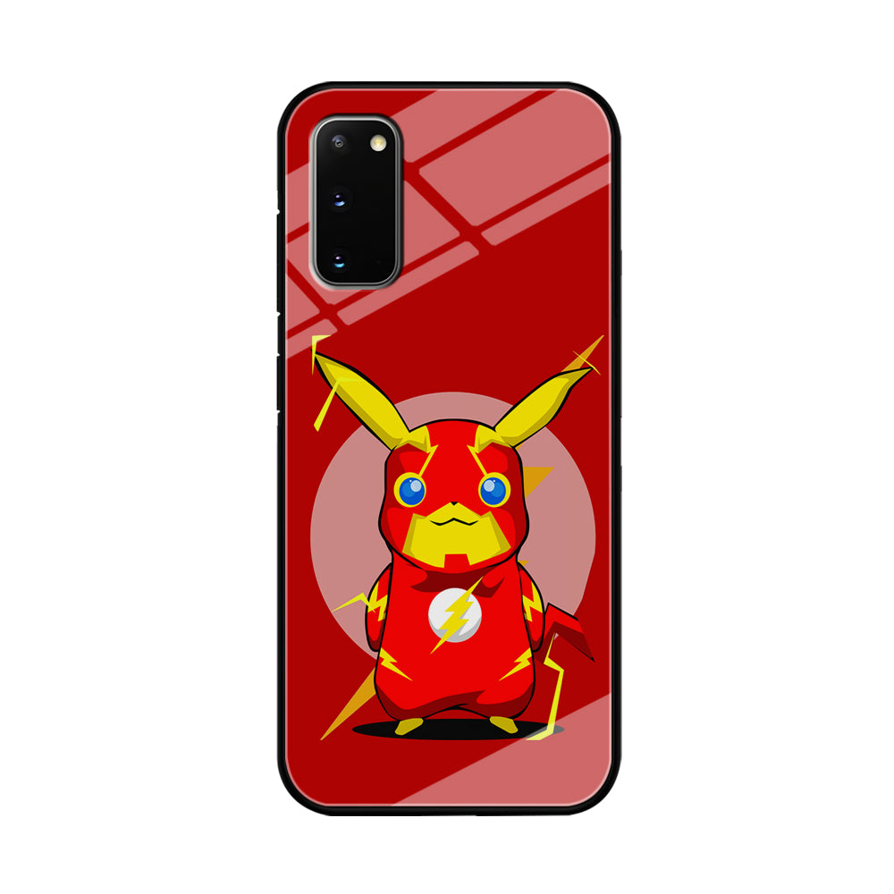 Pikachu in The Flash's Costume Samsung Galaxy S20 Case