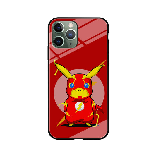 Pikachu in The Flash's Costume iPhone 11 Pro Max Case