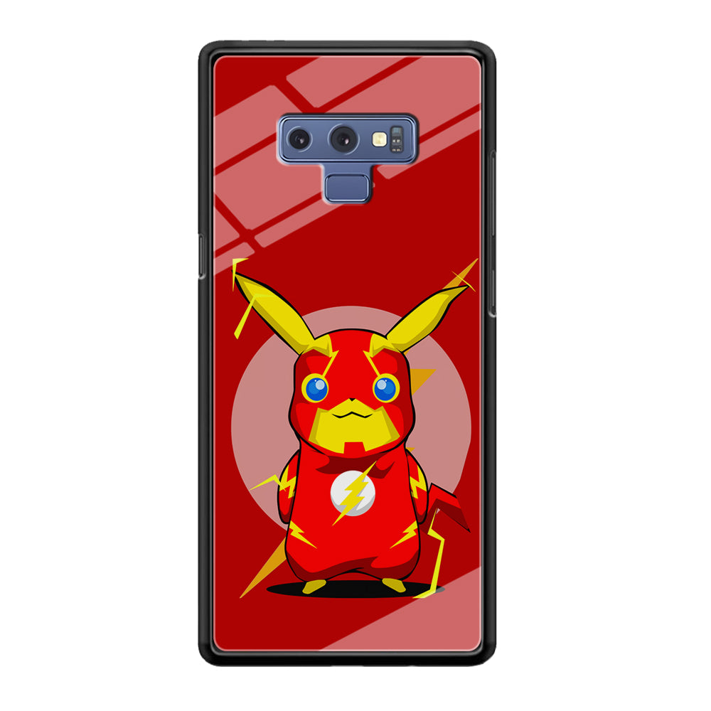 Pikachu in The Flash's Costume Samsung Galaxy Note 9 Case