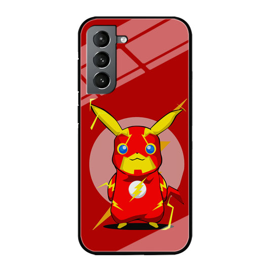 Pikachu in The Flash's Costume Samsung Galaxy S21 Case