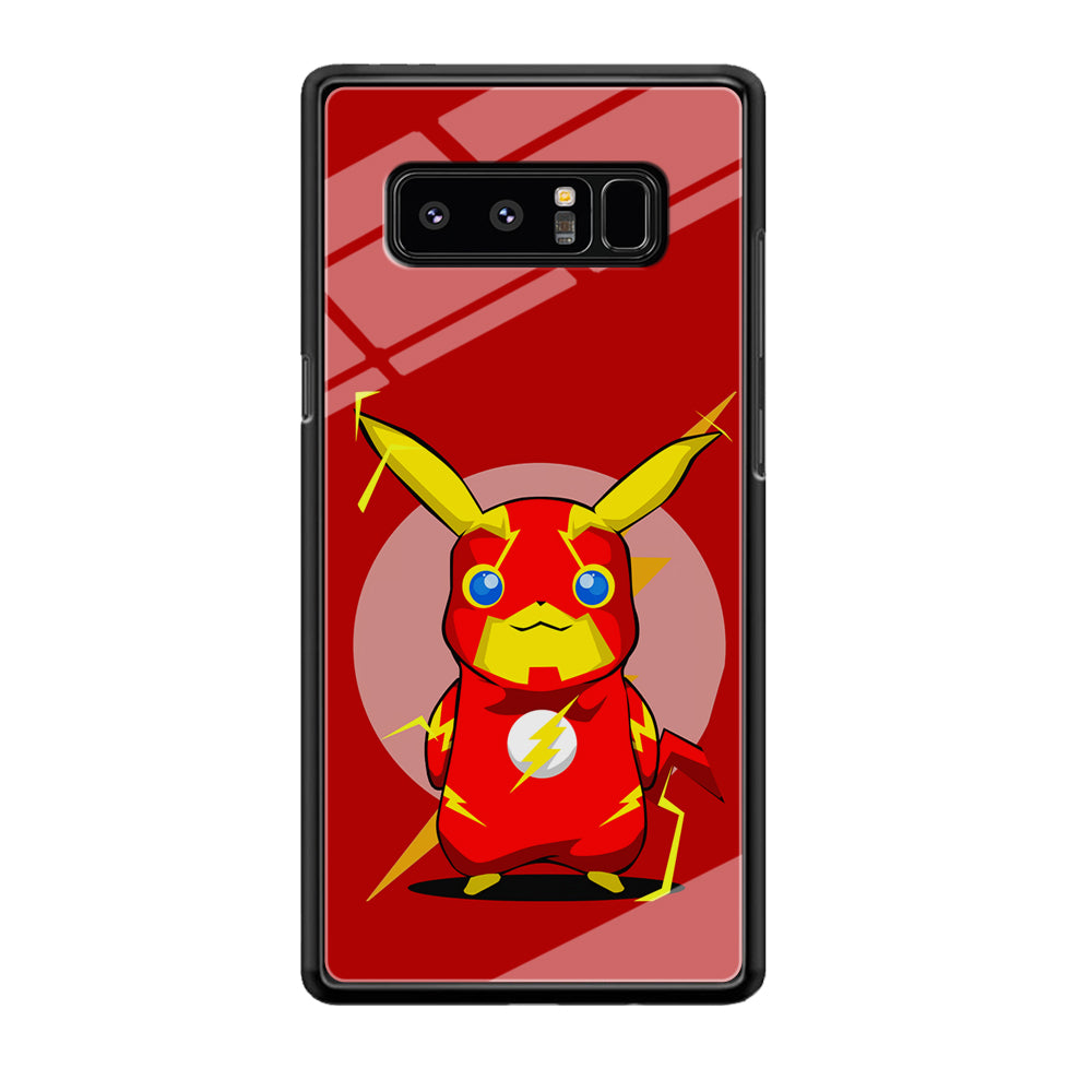 Pikachu in The Flash's Costume Samsung Galaxy Note 8 Case