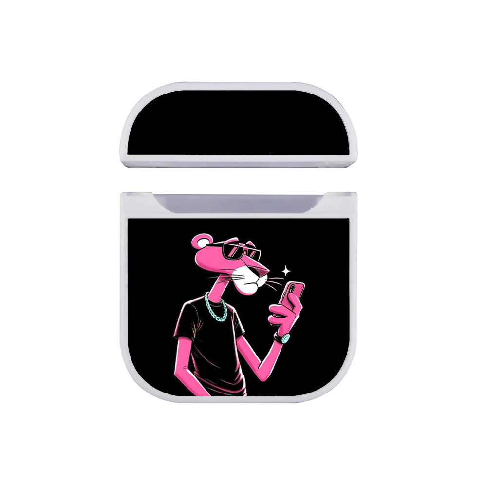Pink Panther Fashionable Apple AirPods Case-AirPod Case-White-Altracase