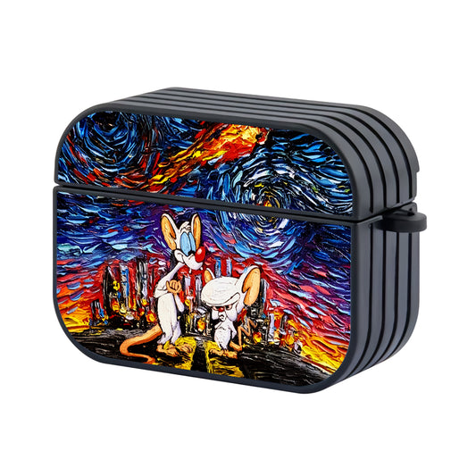 Pinky and the Brain Starry Night Apple Airpods Pro Case-AirPods Pro Case-Altracase
