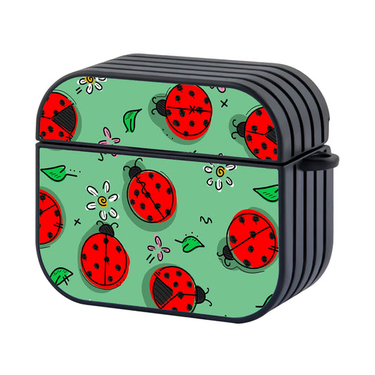 Playful Ladybugs and Flowers Apple Airpods 3 Case - Altracase
