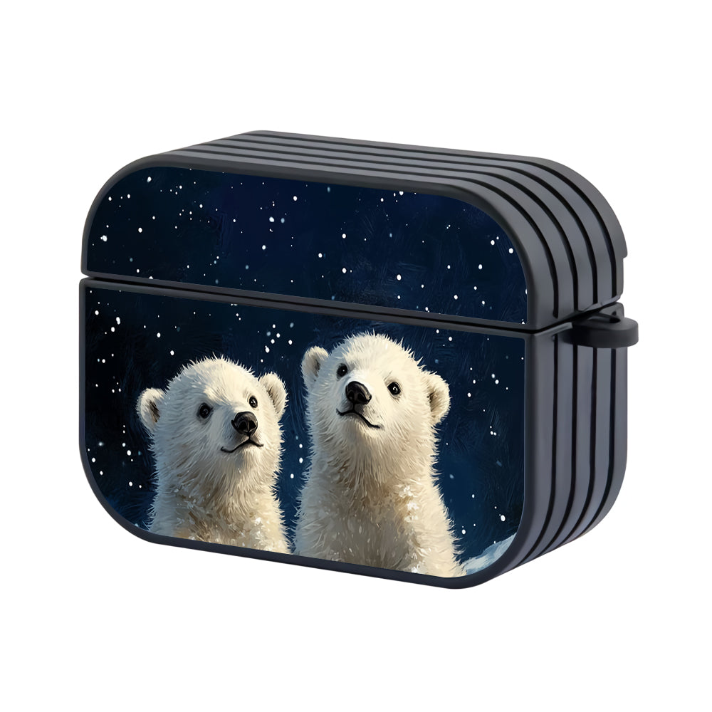 Playful Polar Bear Cubs Apple AirPods Pro 3 Case - Altracase