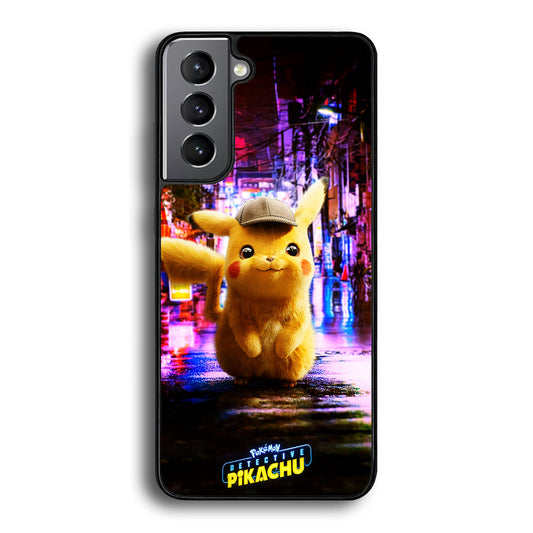 Pokemon Detective Pikachu Samsung Galaxy A16 Case-Phone Case-Tempered Glass Case-Altracase