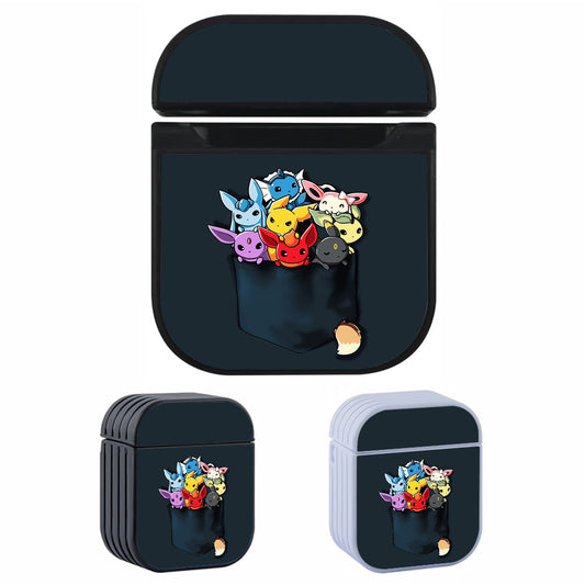Pokemon Eevee Evolution in Pocket Apple AirPods Case-AirPod Case-Altracase