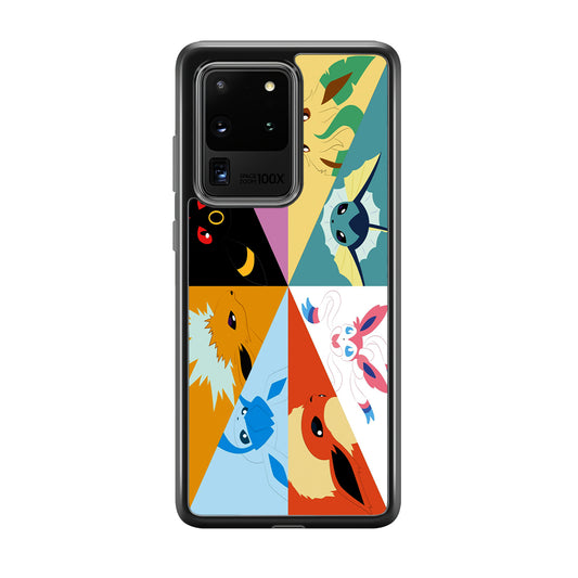 Pokemon Eevee Evolutions Samsung Galaxy S20 Ultra Case-Phone Case-Tempered Glass Case-Altracase