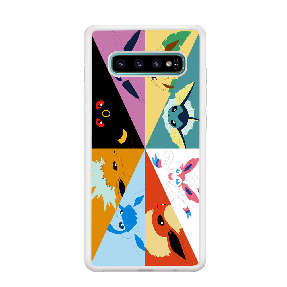 Pokemon Eevee Evolutions Samsung Galaxy S10 Plus Case