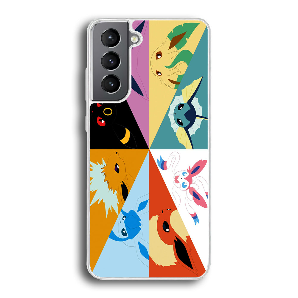 Pokemon Eevee Evolutions Samsung Galaxy S22 Plus Case