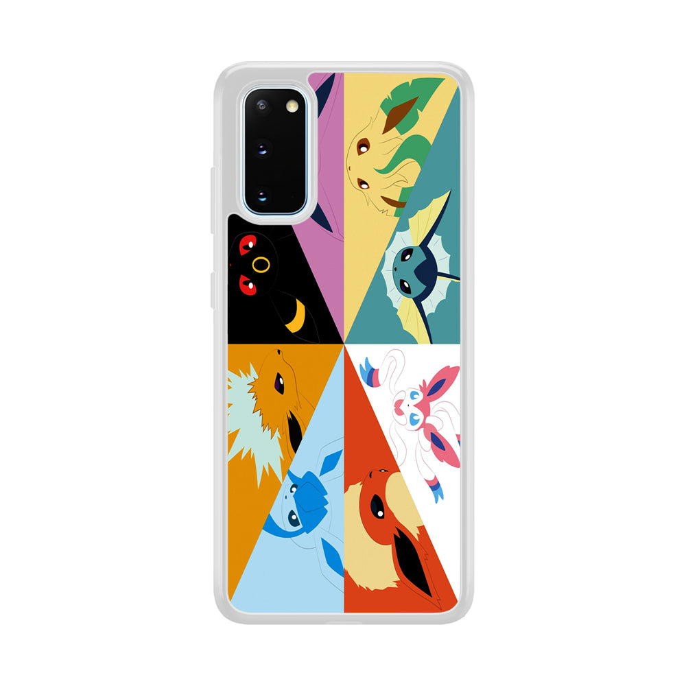 Pokemon Eevee Evolutions Samsung Galaxy S20 Case