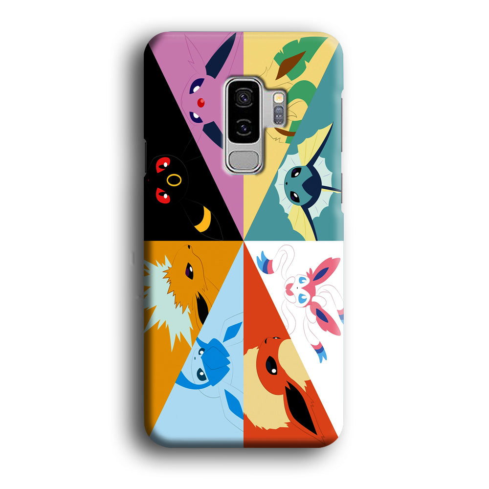 Pokemon Eevee Evolutions Samsung Galaxy S9 Plus Case