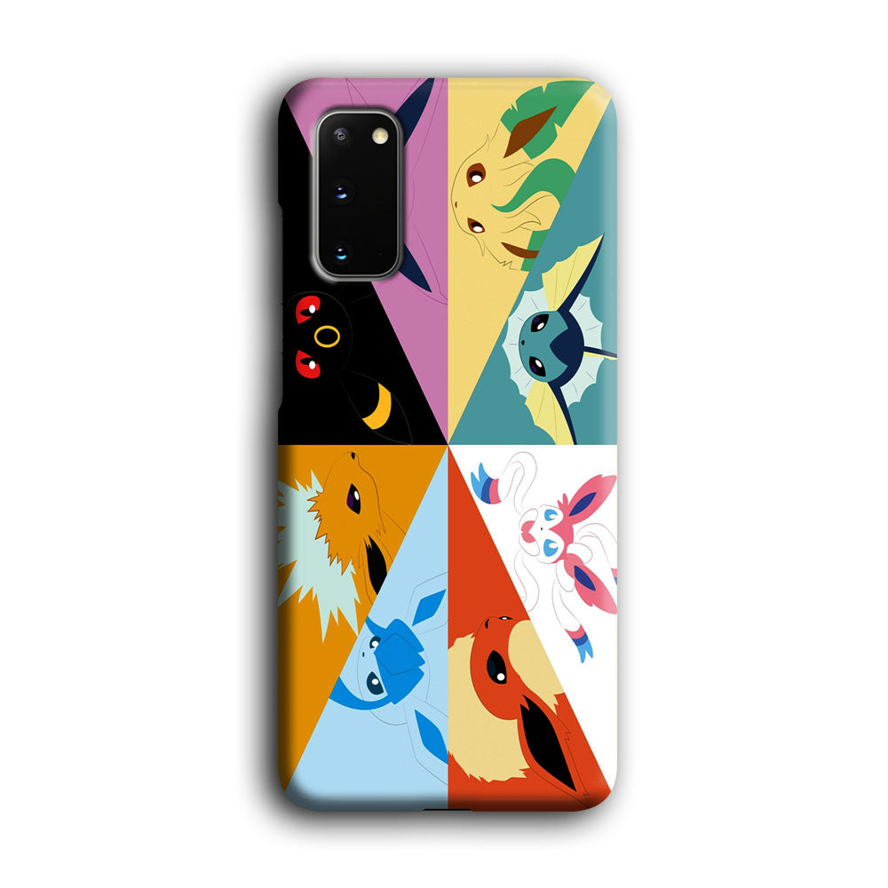 Pokemon Eevee Evolutions Samsung Galaxy S20 Case