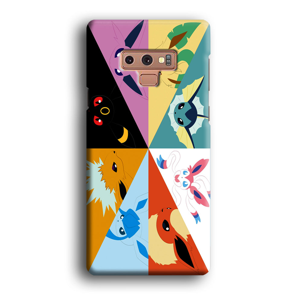 Pokemon Eevee Evolutions Samsung Galaxy Note 9 Case