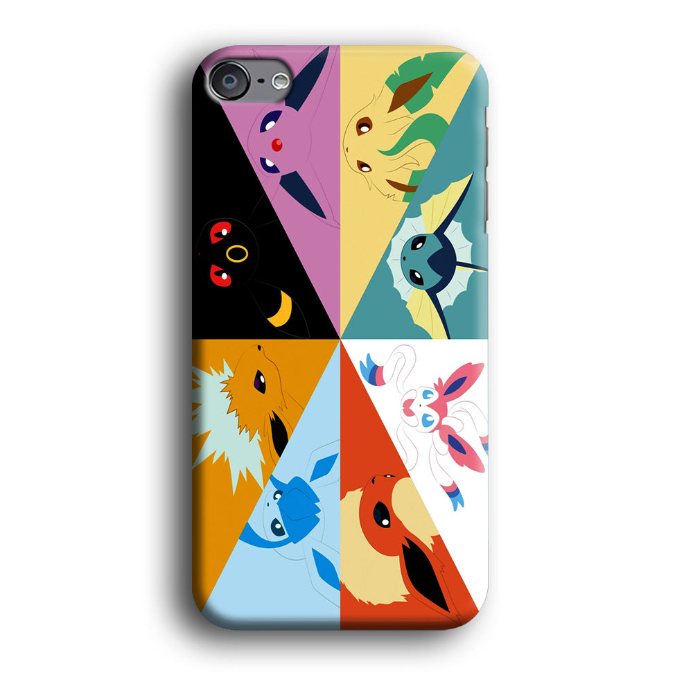 Pokemon Eevee Evolutions iPod Touch 6 Case