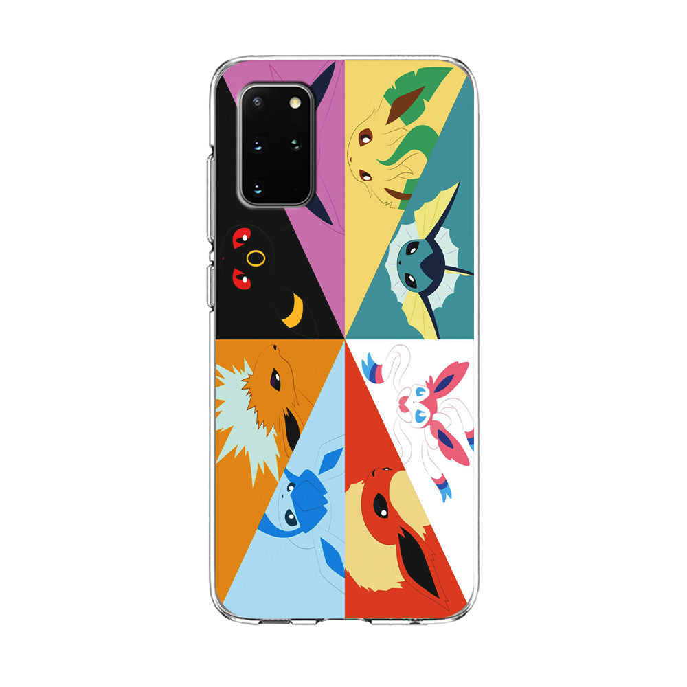 Pokemon Eevee Evolutions Samsung Galaxy S20 Plus Case