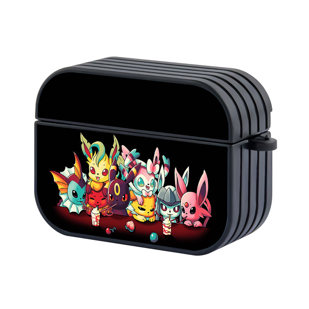 Pokemon Eevee Evolutions Gather Apple AirPods Pro 3 Case-AirPods Pro 3 Case-Altracase